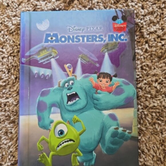 Monsters, Inc. (Disney's Wonderful World of Reading) - Hardcover By Pixar - GOOD - Picture 1 of 3